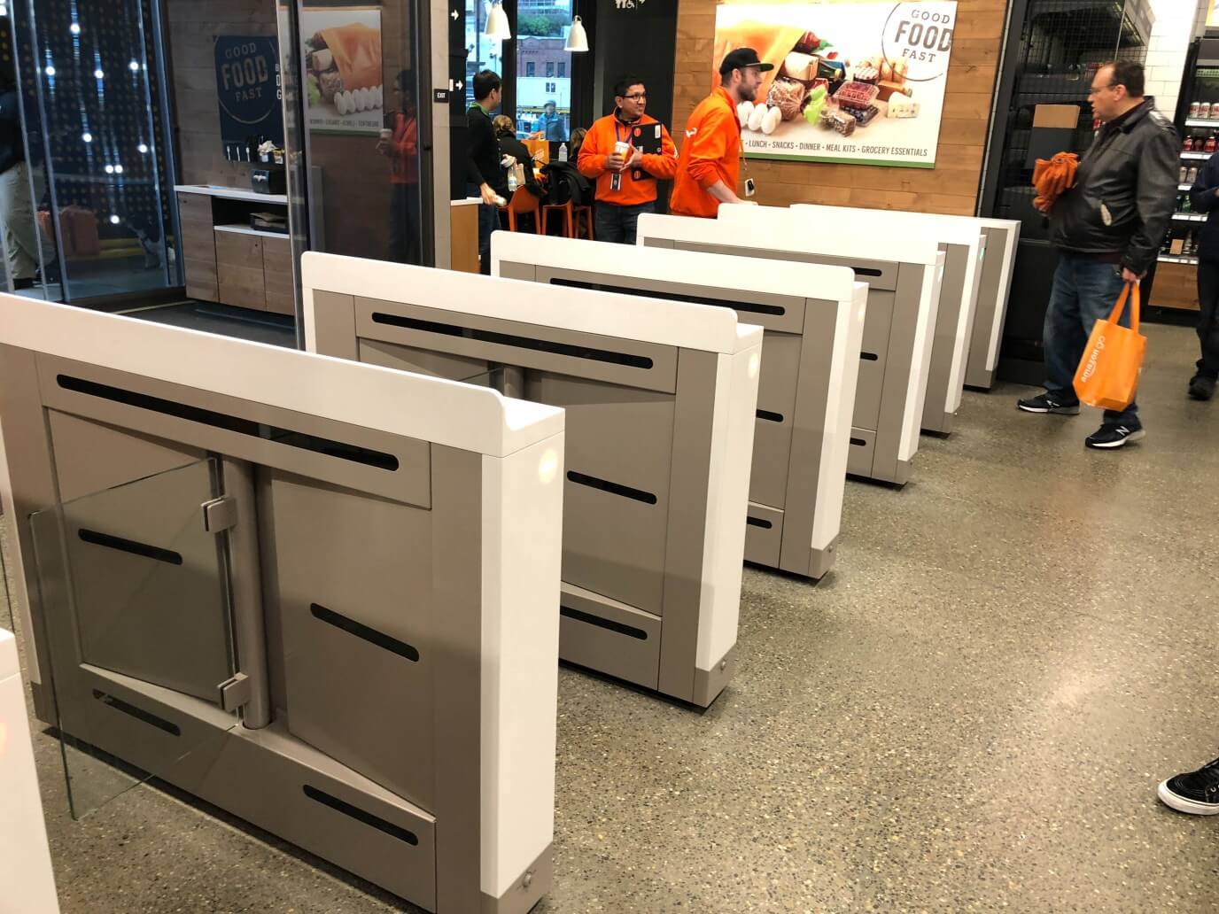 Amazon Go Scanners