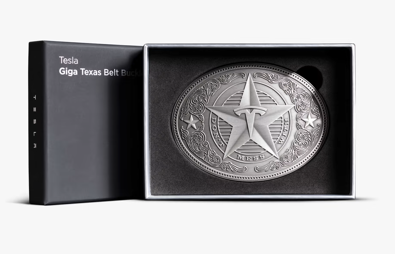 Tesla Belt Buckle